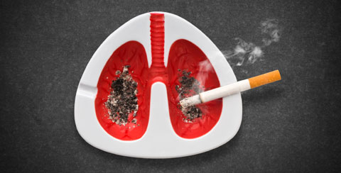 pľúca a fajčenie